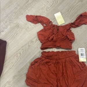 Terracotta Two-Piece Set